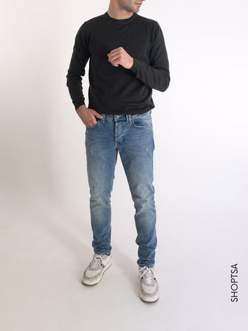 Light tapered jeans - PONT DENIM
