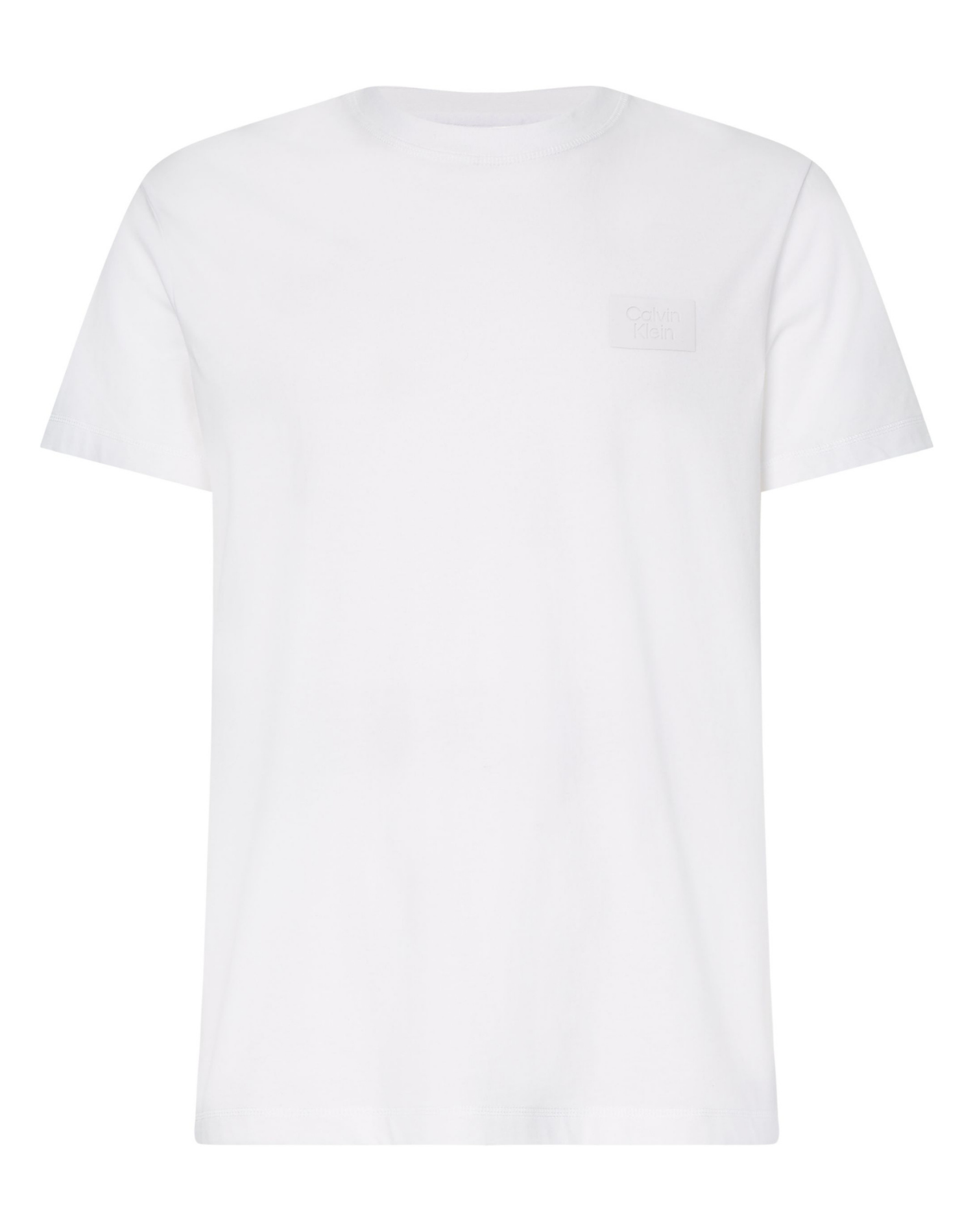 White rubber logo t-shirt - Calvin Klein