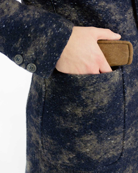 Cappotto mimetico monopetto - BL11