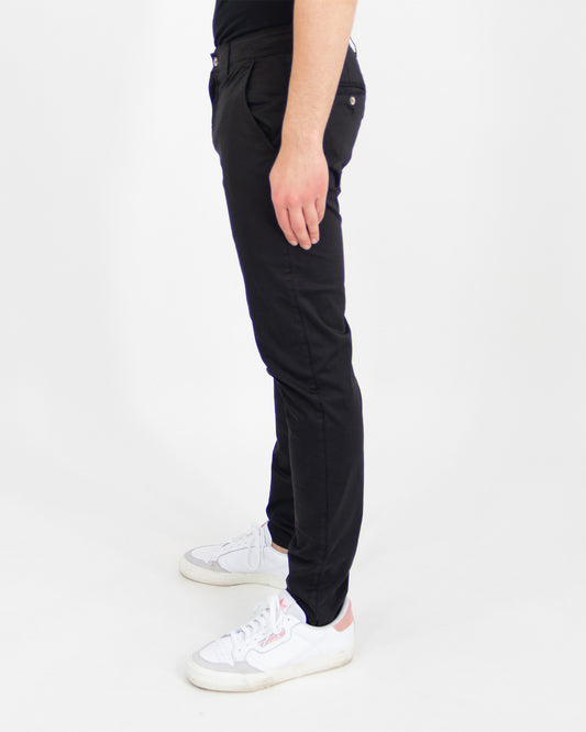 Pantalone slim in cotone leggero