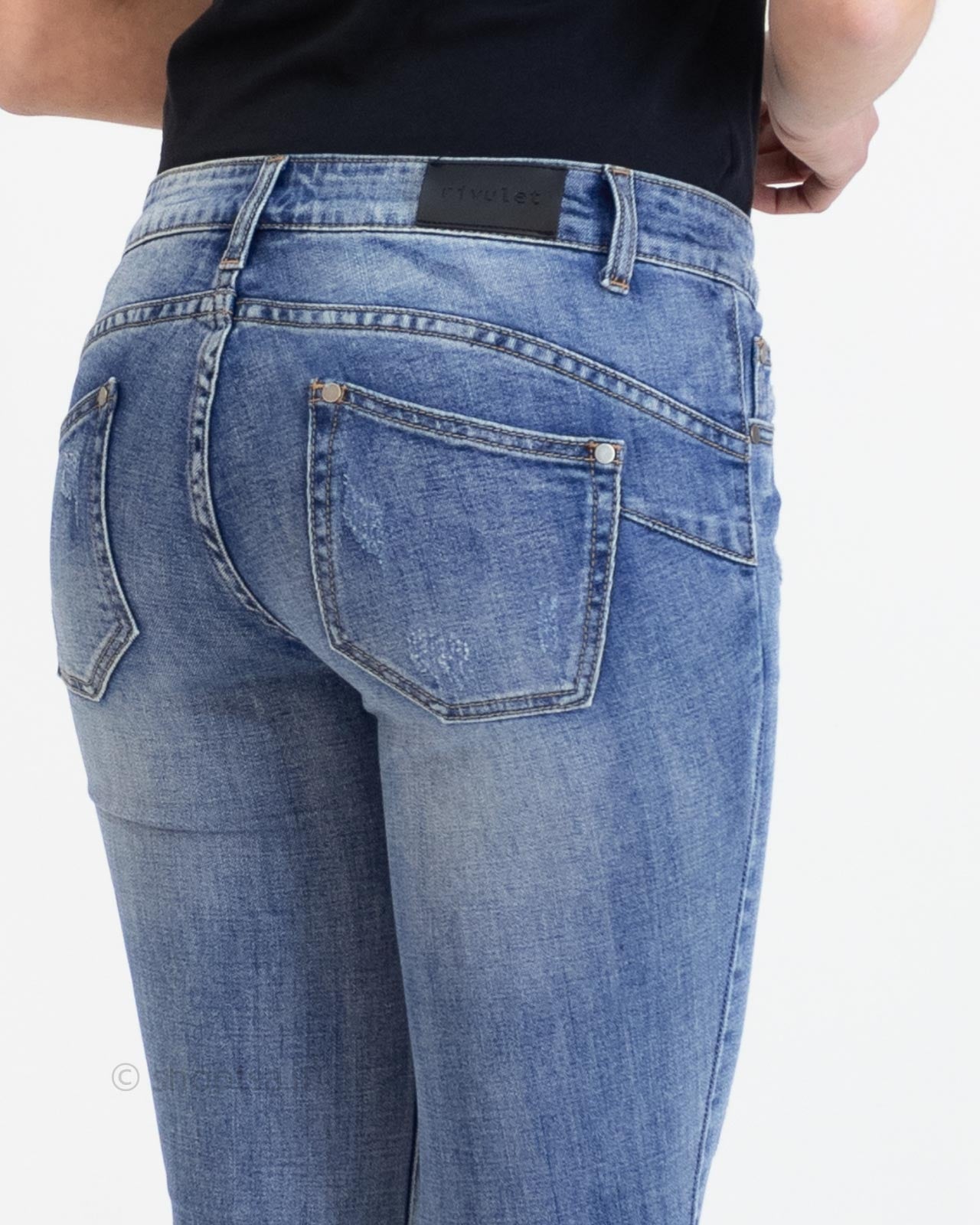 Jeans skinny con strappi - Rivulet - shopTSa