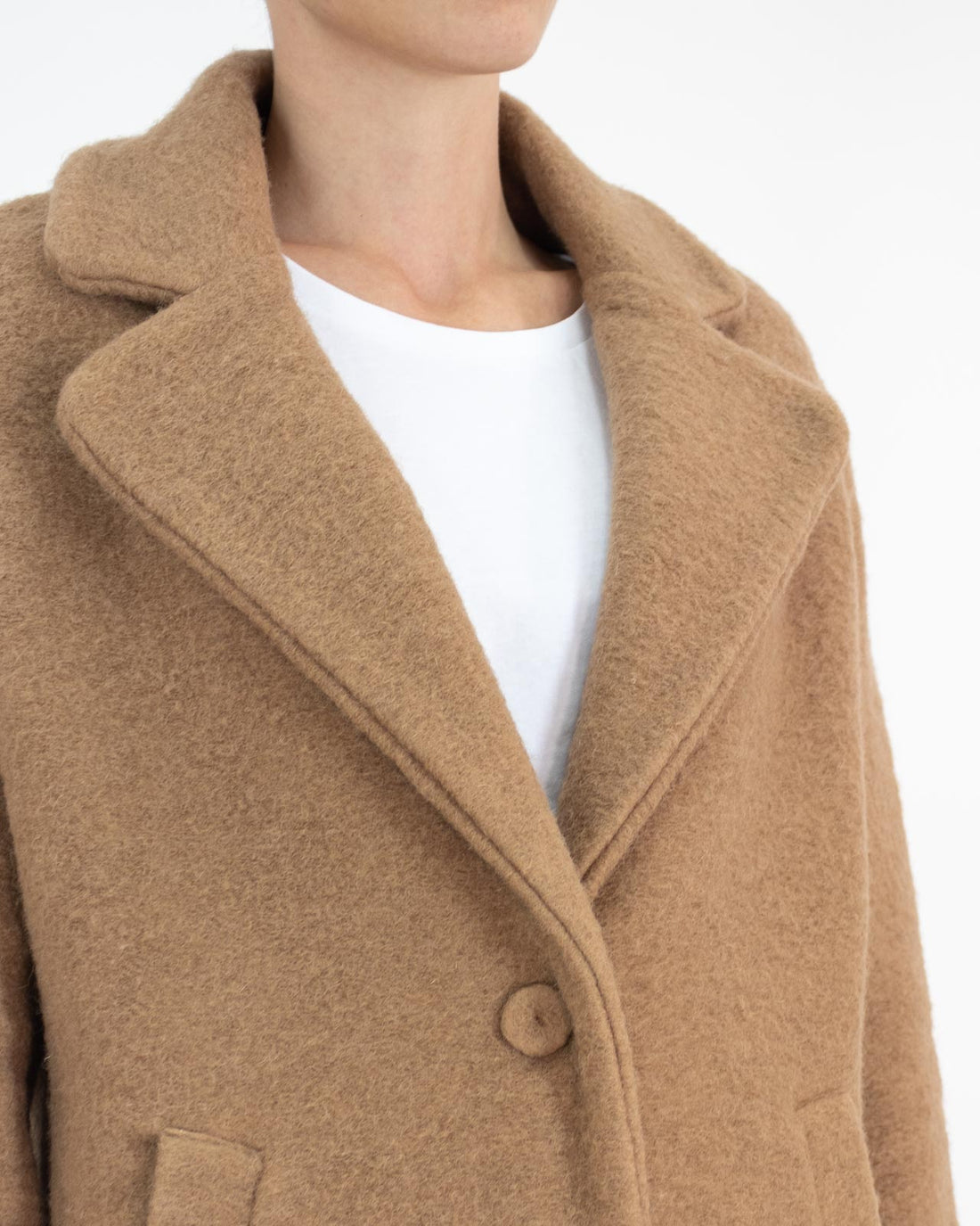 Boiled wool coat - Ragno