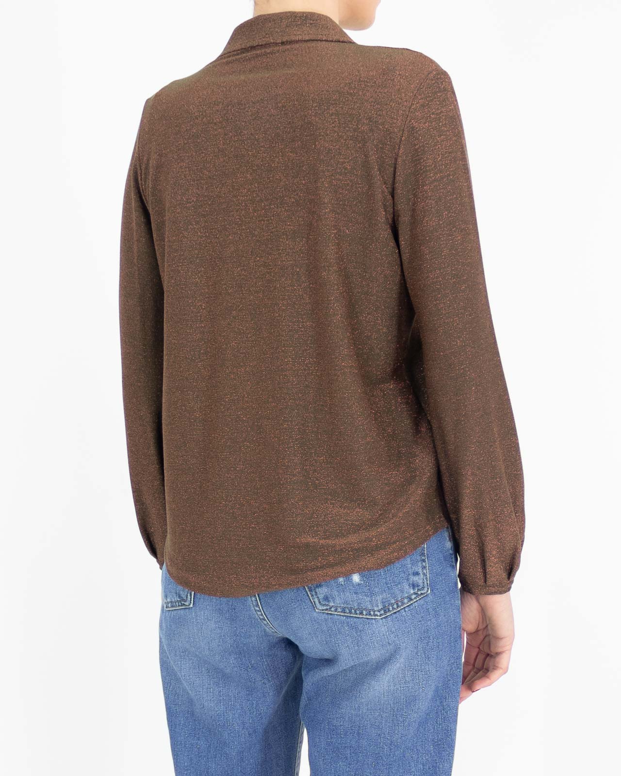 Camicia in viscosa e lurex - RAGNO - Ragno - shopTSa