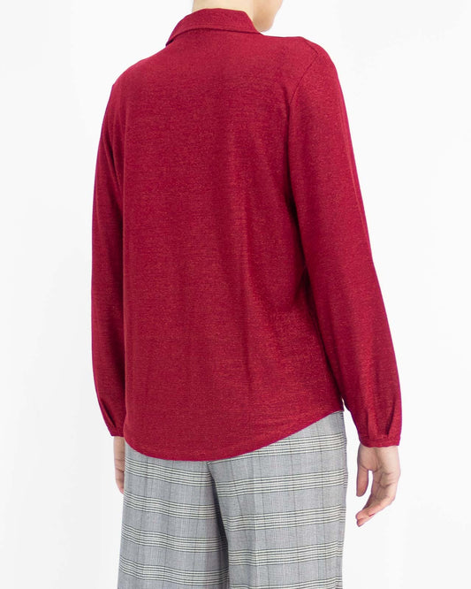 Camicia in viscosa e lurex - RAGNO
