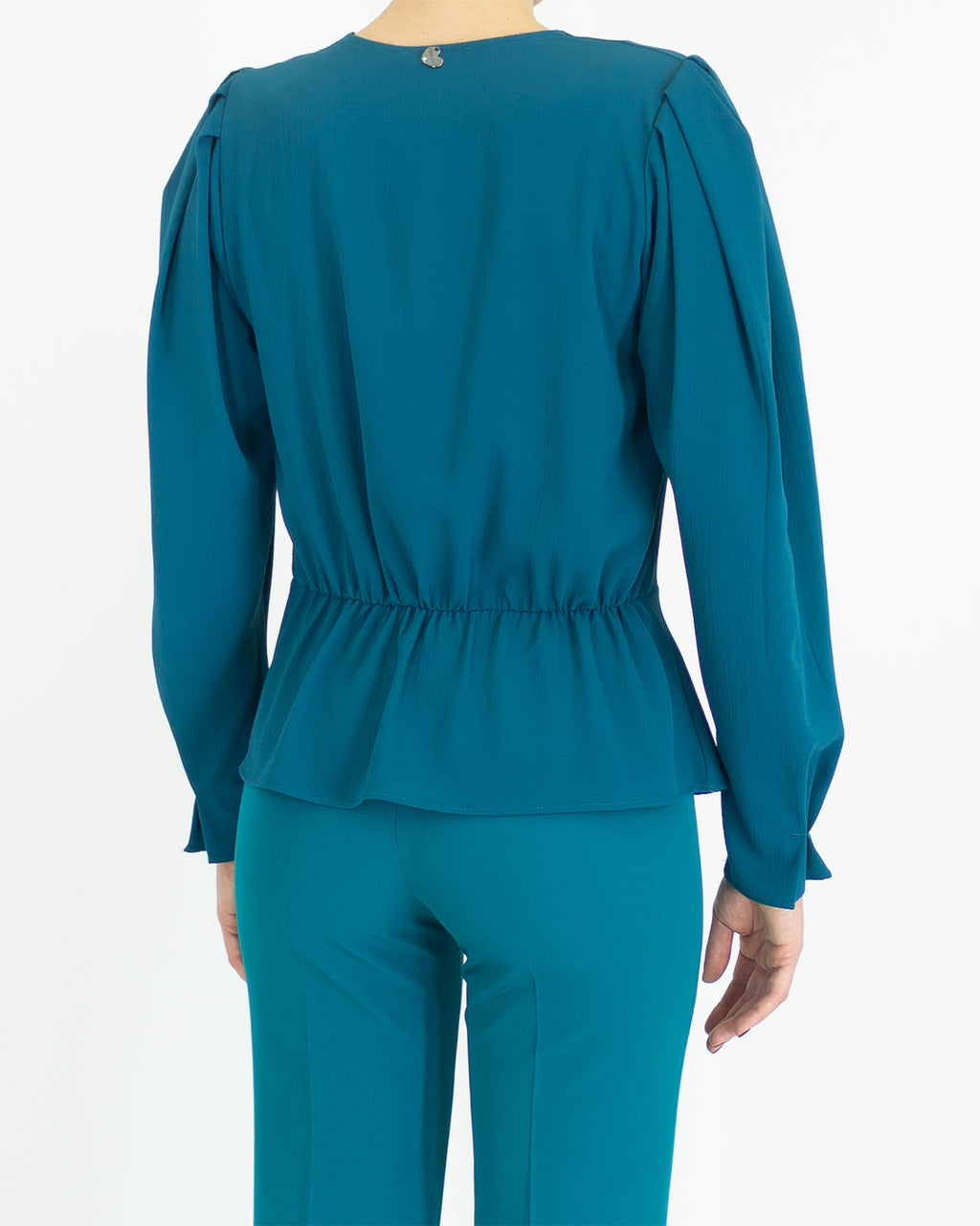 Camicetta incrociata ottanio - Angysix - shopTSa