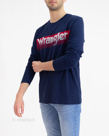Maglietta manica lunga cotone - Wrangler