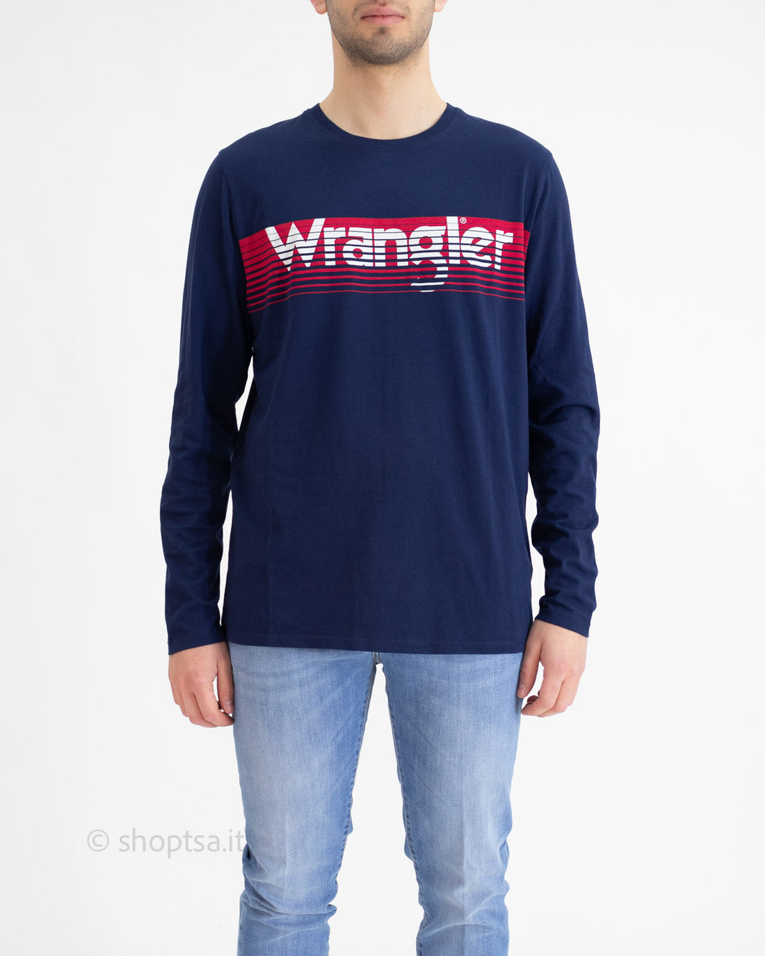 Maglietta manica lunga cotone - Wrangler