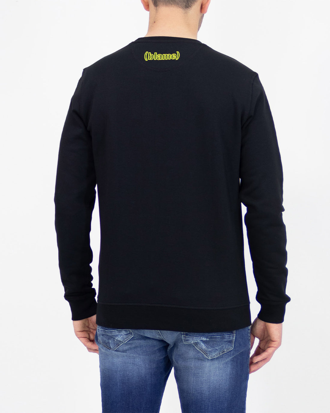 Cotton crewneck sweatshirt