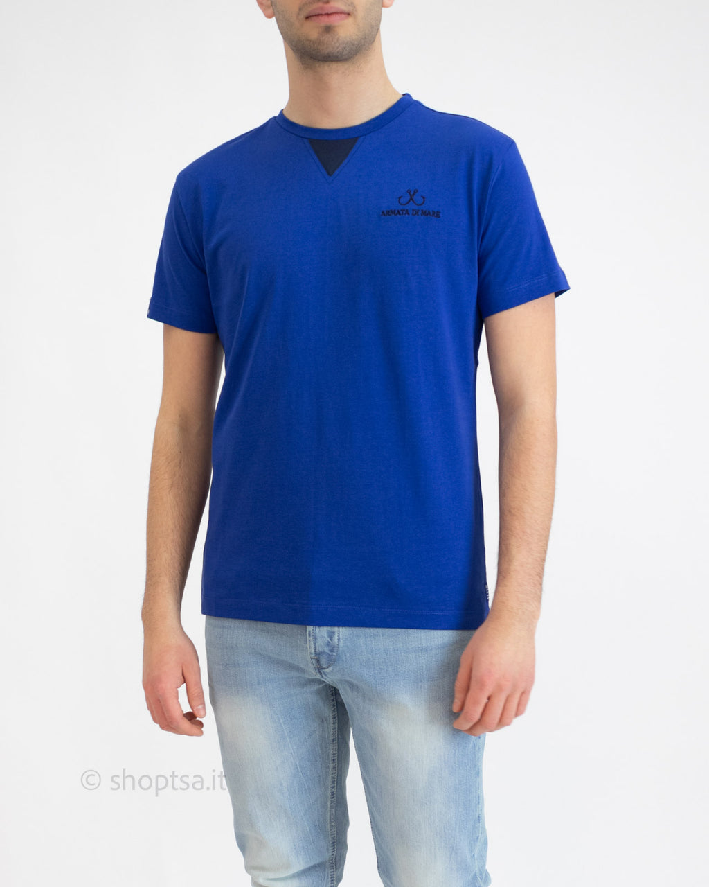 Maglietta con ricamo cotone - Armata Di Mare - shopTSa