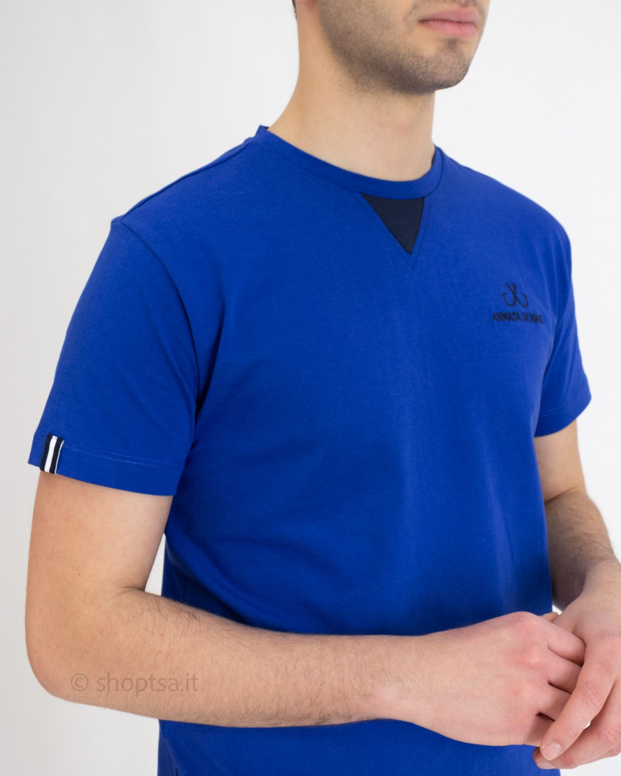 Maglietta con ricamo cotone - Armata Di Mare - shopTSa