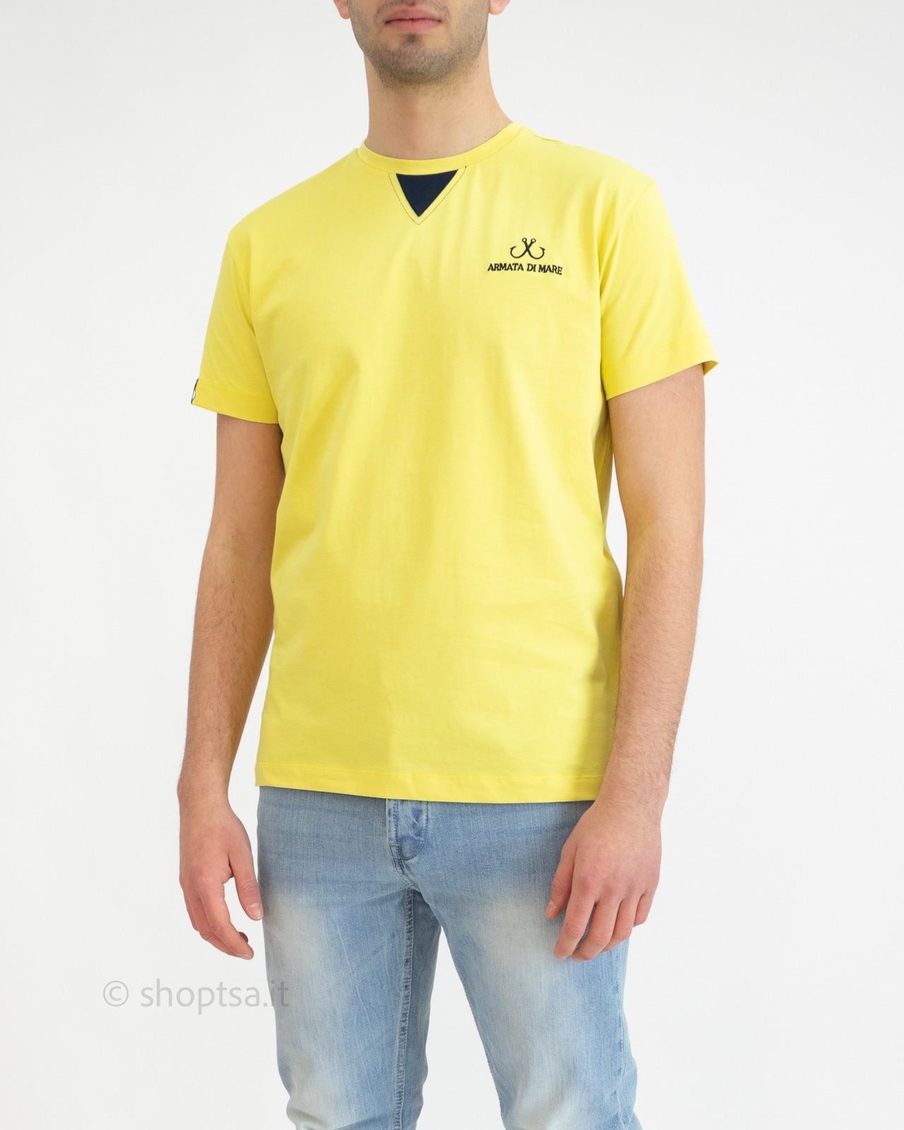 Maglietta con ricamo cotone - Armata Di Mare - shopTSa
