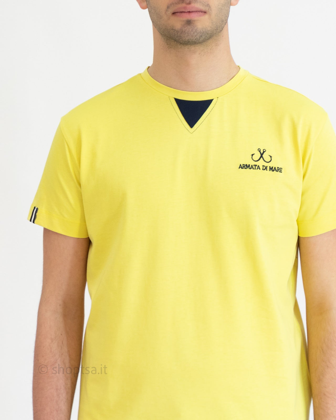 Maglietta con ricamo cotone - Armata Di Mare - shopTSa