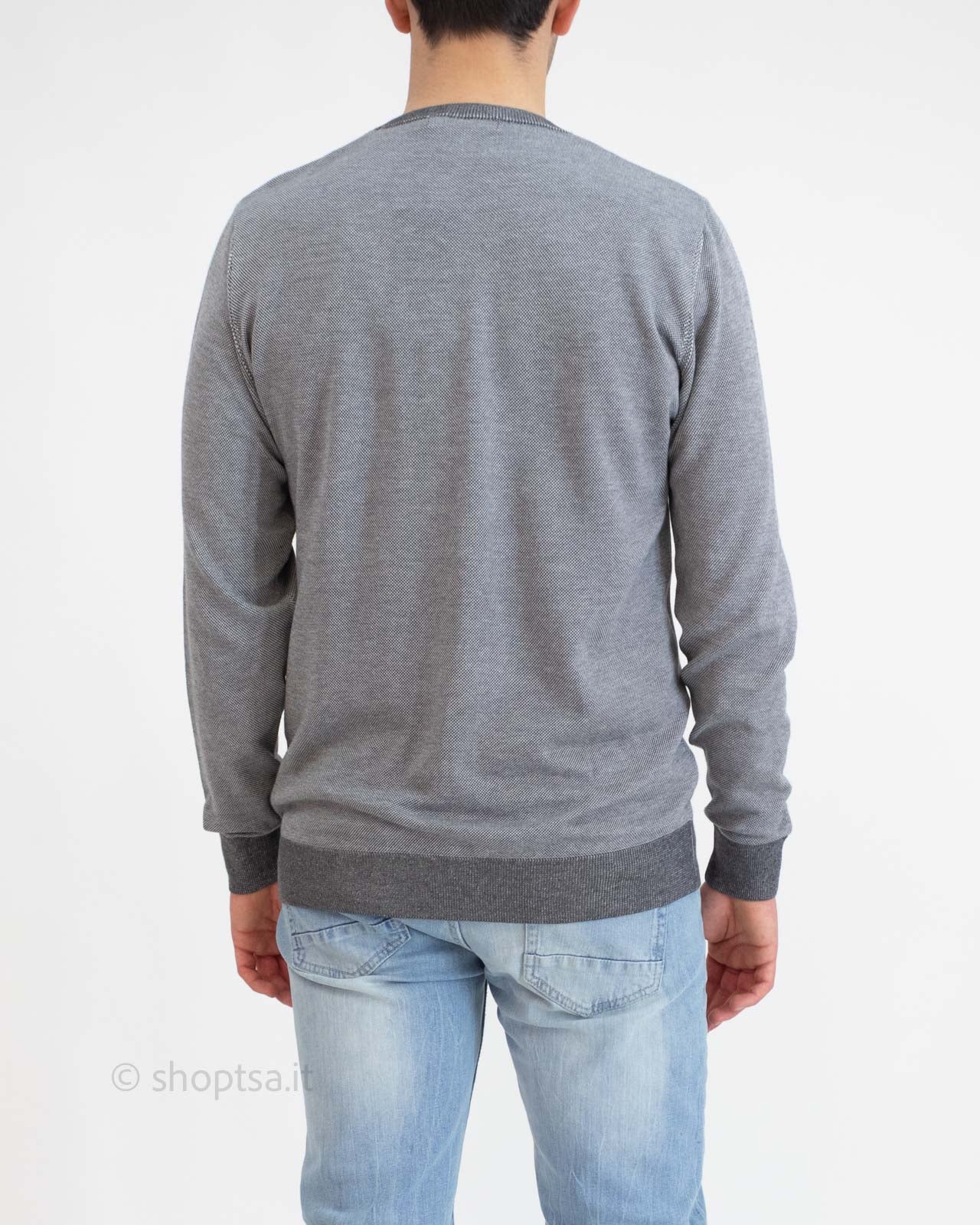 Maglioncino doppia lavorazione cotone - Prima Linea - shopTSa