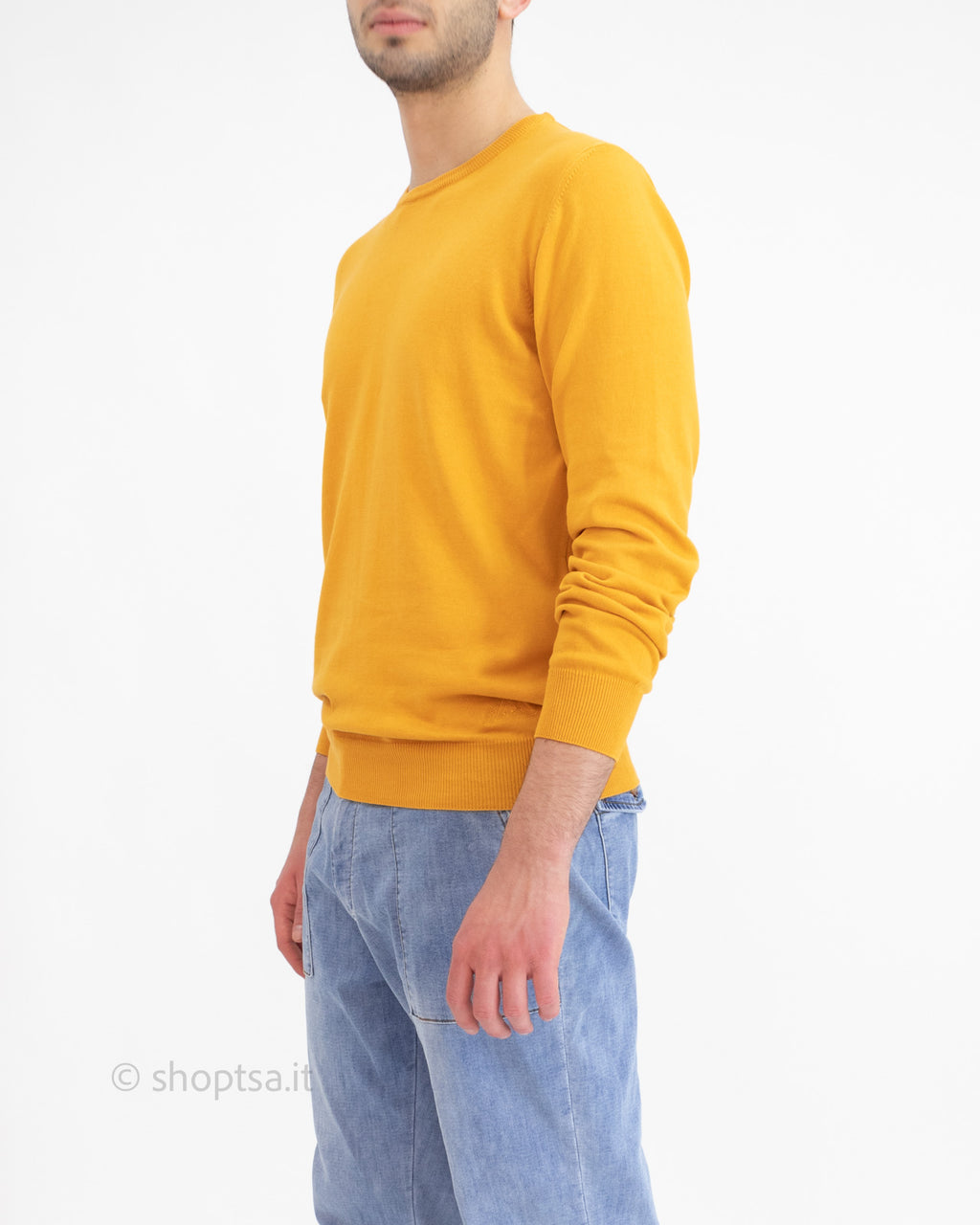 Maglia basic girocollo in cotone - Prima Linea - shopTSa