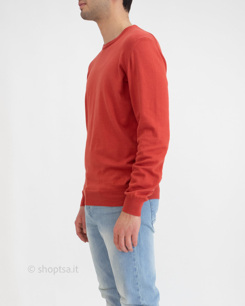 Maglia basic girocollo in cotone - Prima Linea - shopTSa