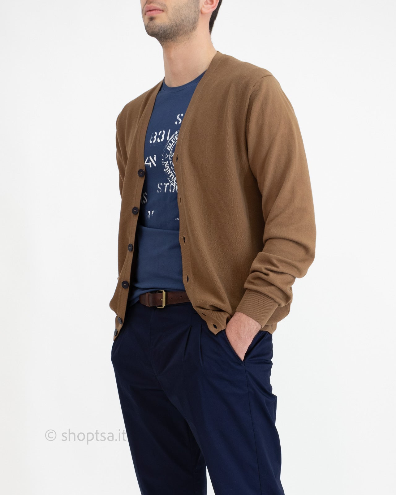 Cardigan in cotone uomo - Prima Linea - Prima Linea - shopTSa