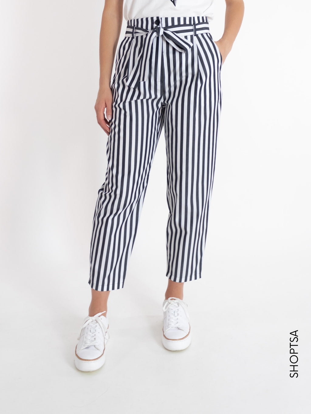 Pantalone righe DENTICE - EMME Marella - Emme Marella - shopTSa