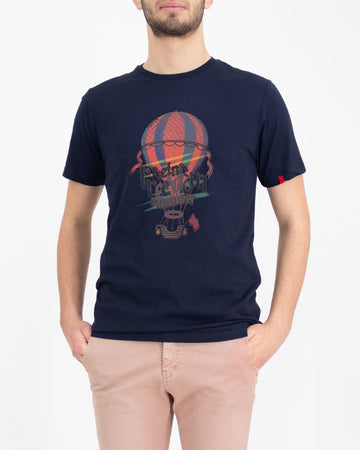 T-shirt mongolfiera cotone