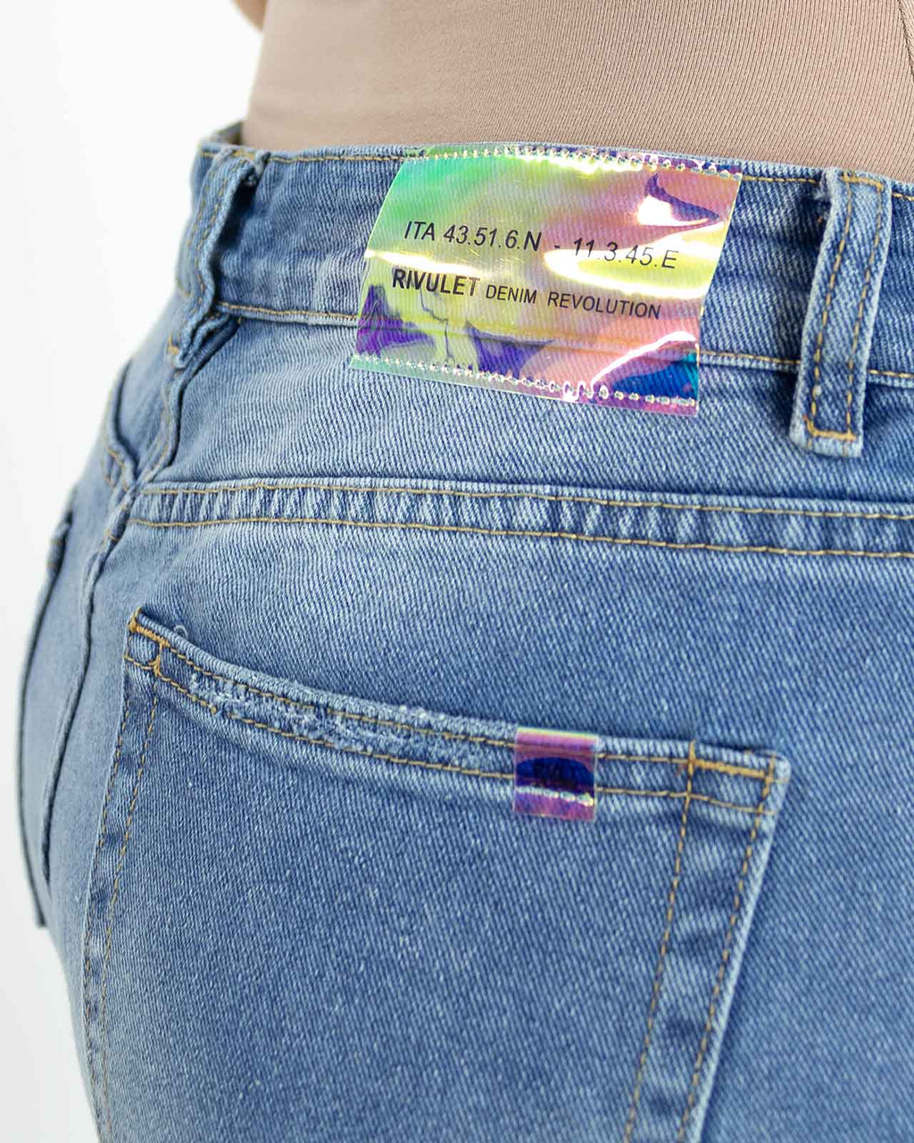 Jeans girlfriend sabbiato - Rivulet - shopTSa