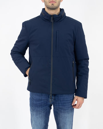 Short blue jacket