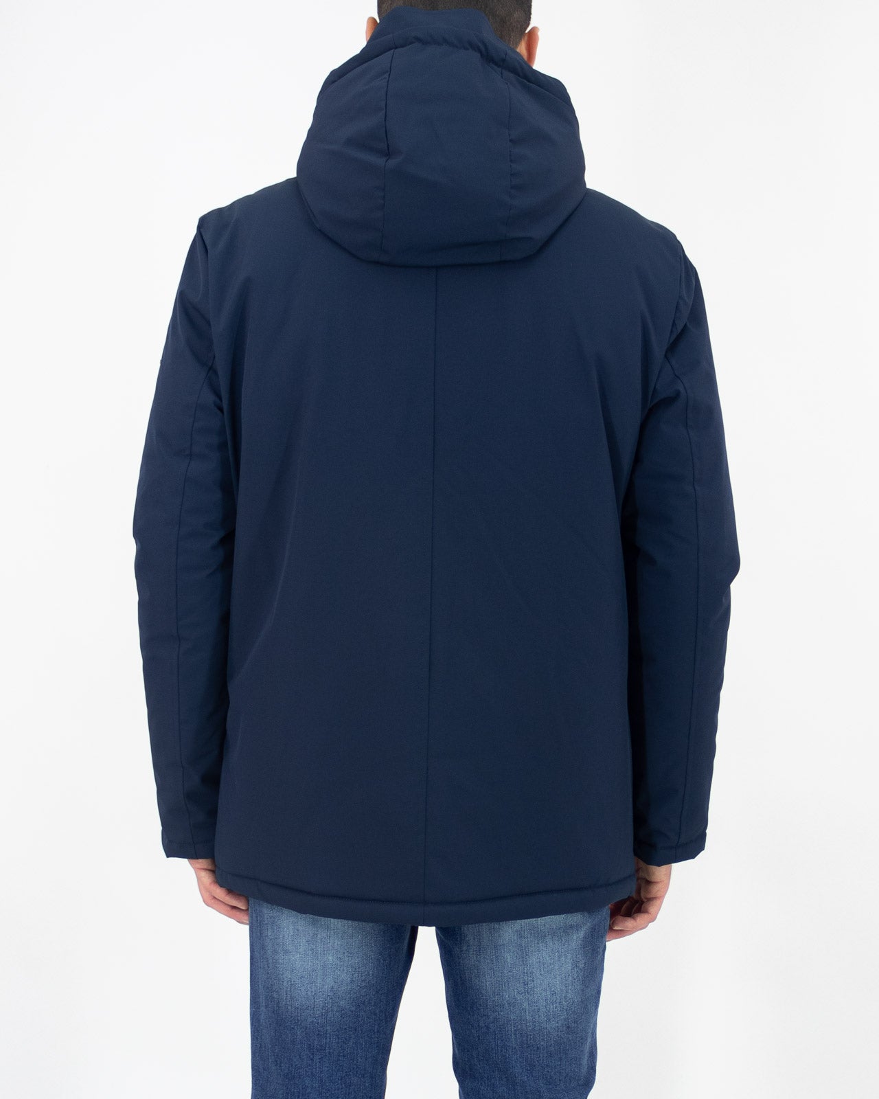 Parka blu con cappuccio - Armata Di Mare - shopTSa