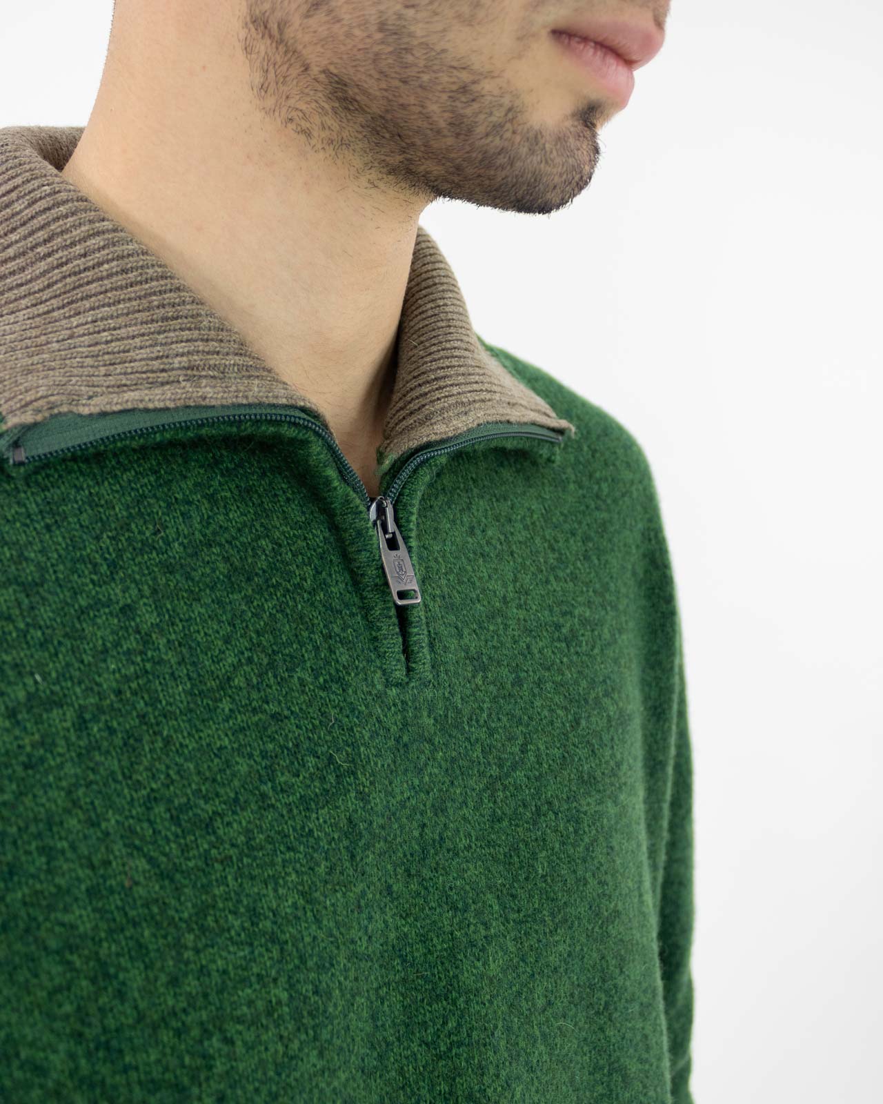 Maglione melange mezza zip - Armata Di Mare - shopTSa