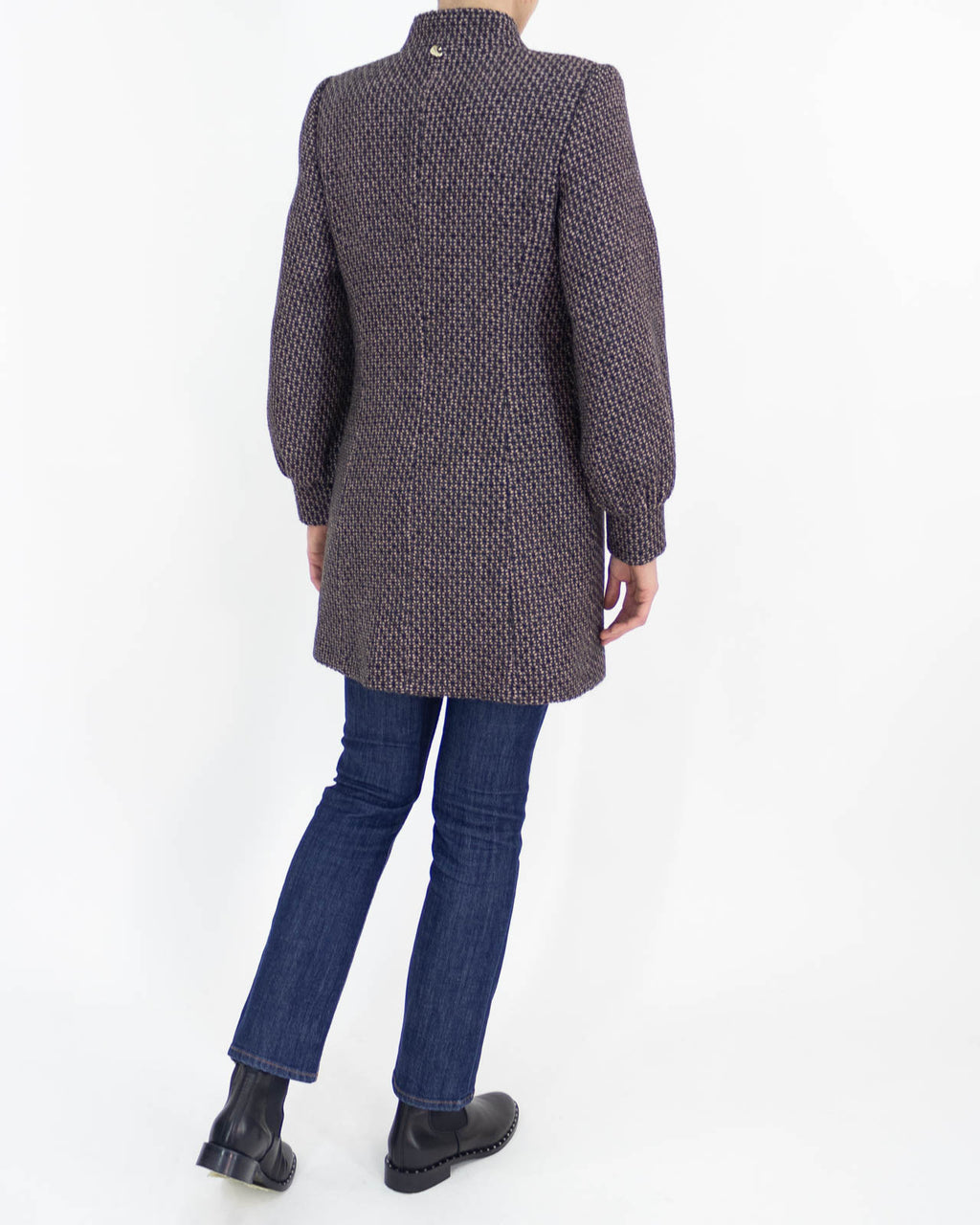 Cappotto in lana con zip - Angysix - shopTSa