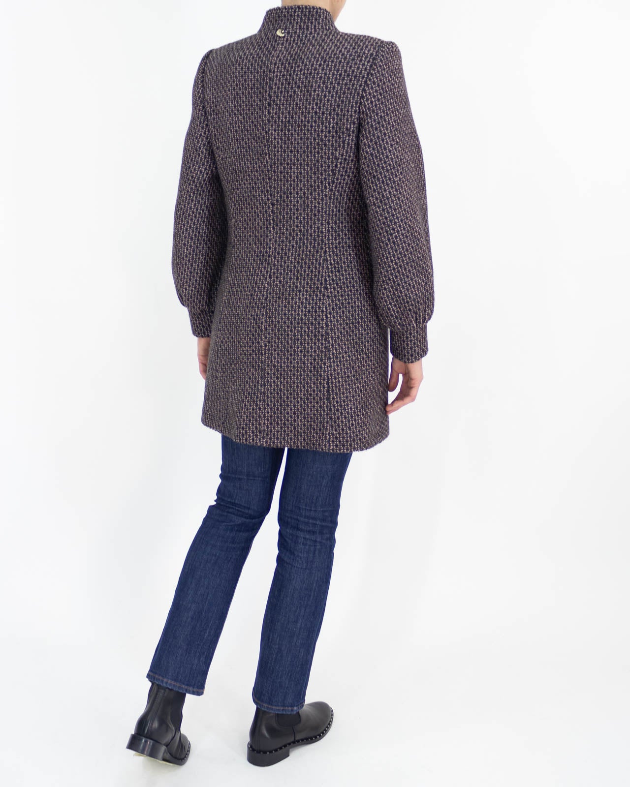 Cappotto in lana con zip - Angysix - shopTSa