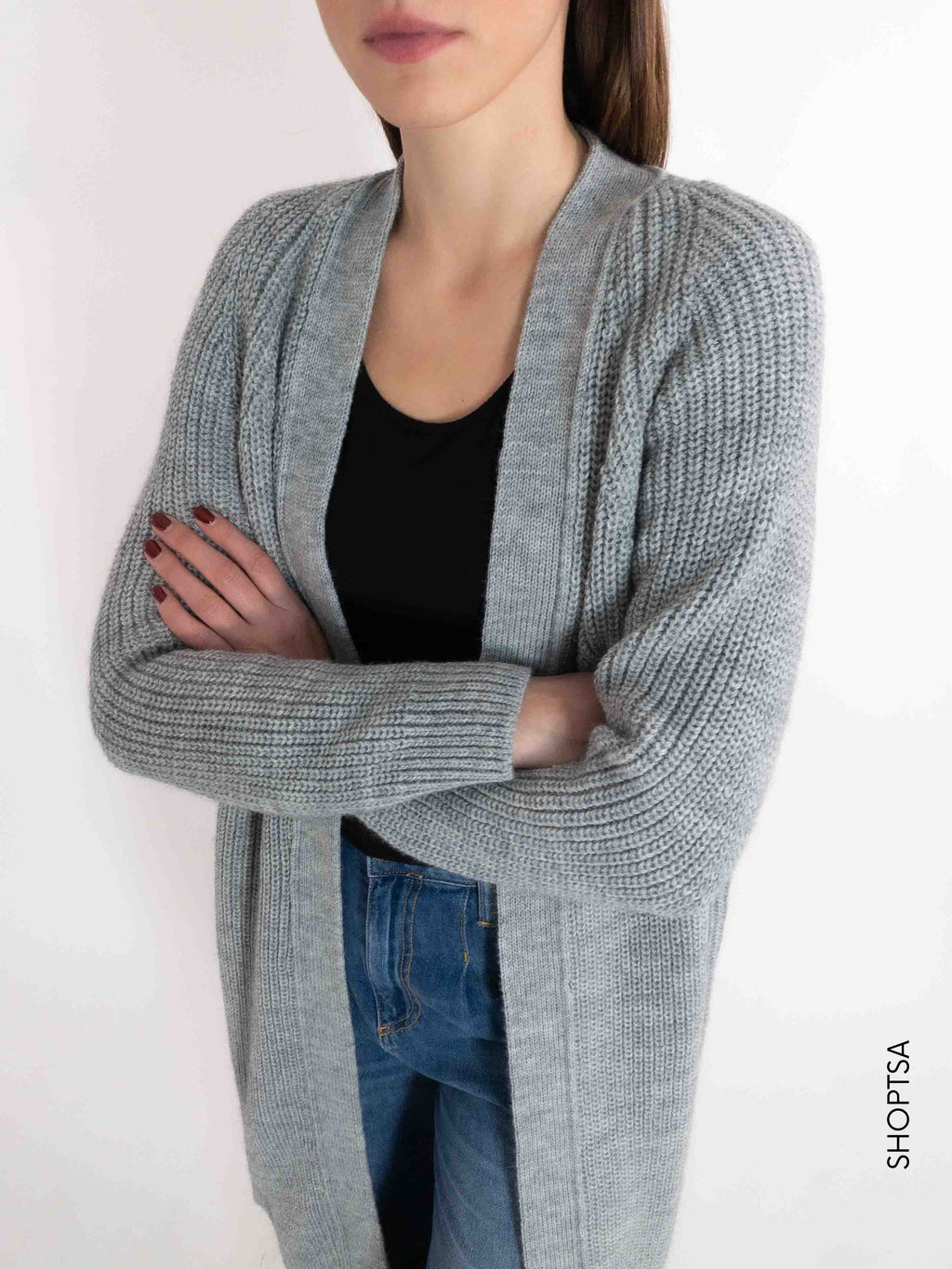 Cardigan in maglia lungo - Vicolo