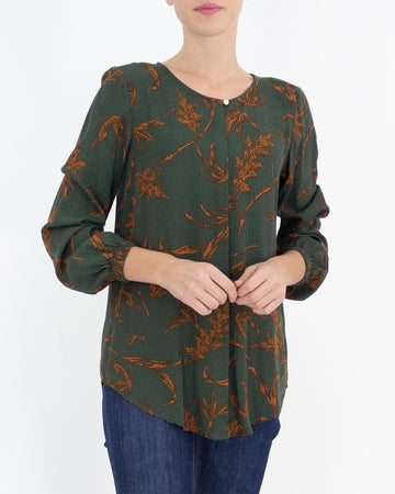 Camicia in viscosa lunga
