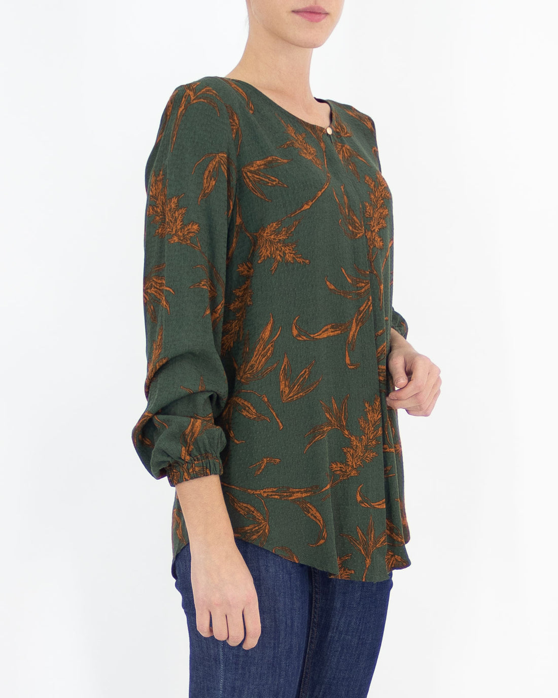 Camicia in viscosa lunga