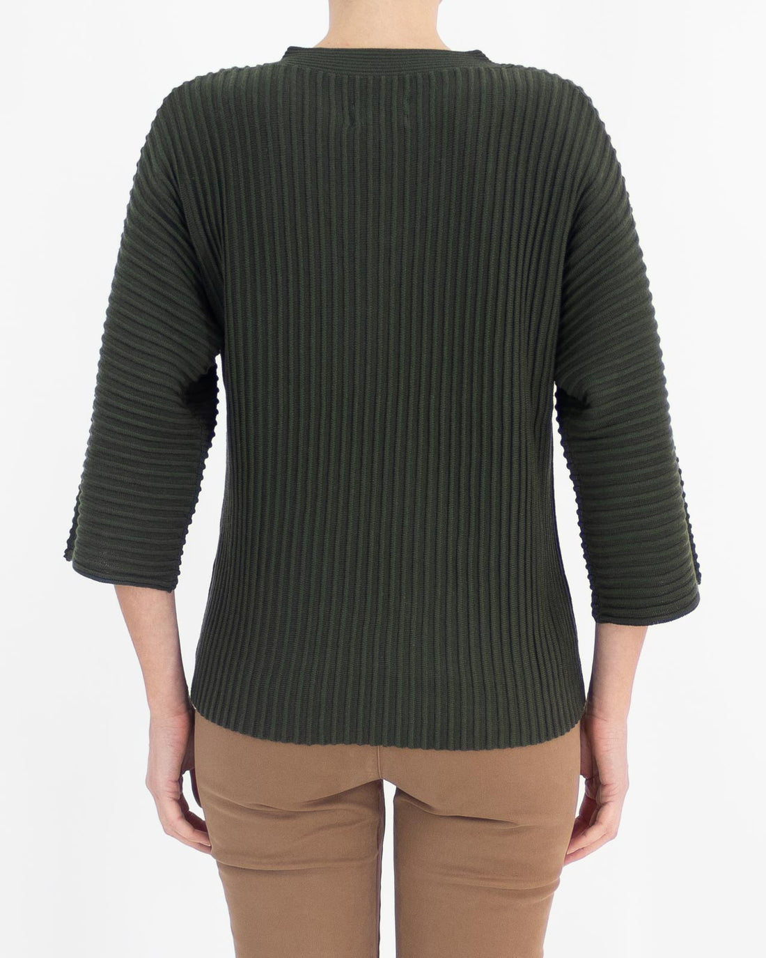 Ribbed cotton sweater - NÜMPH