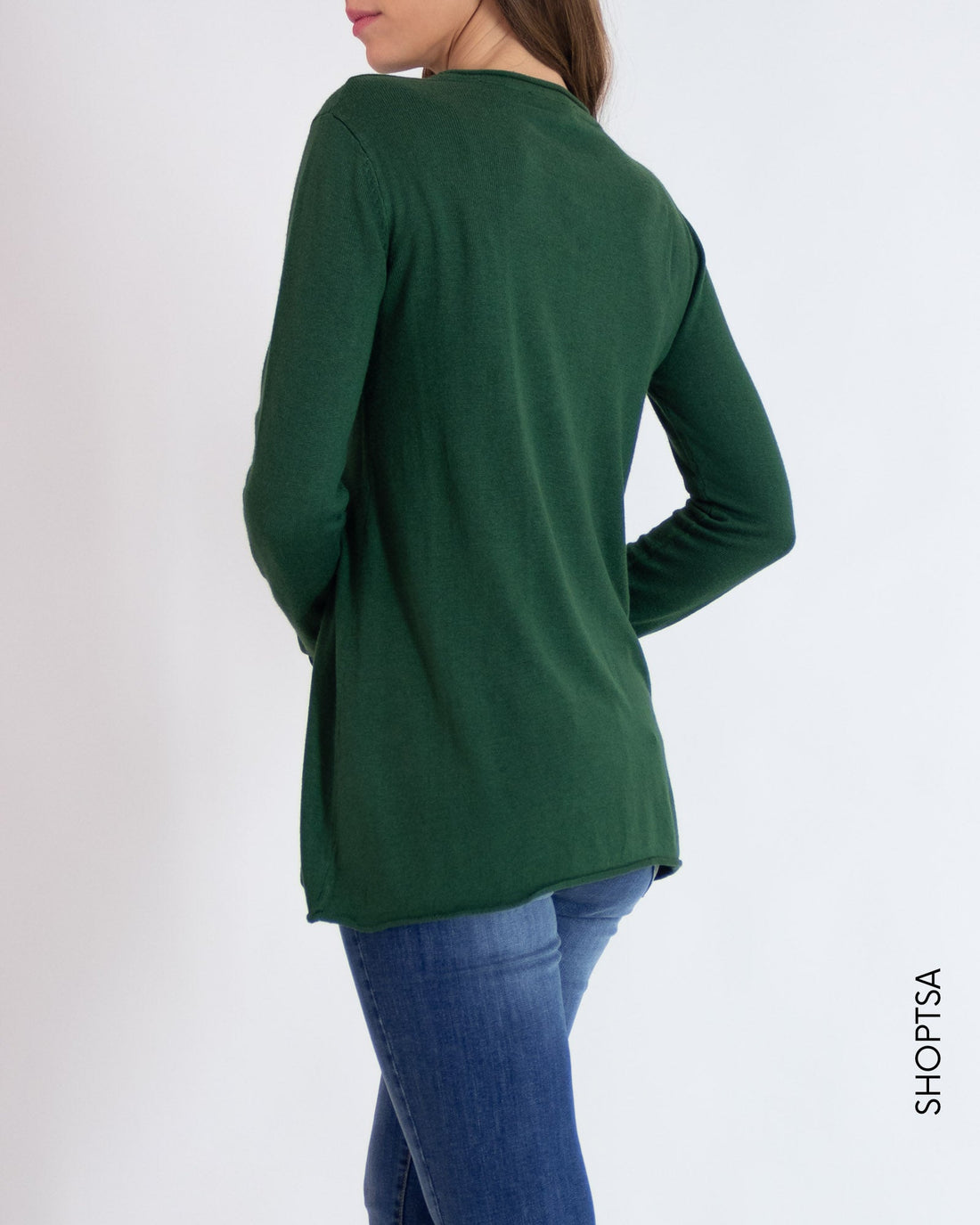 Flared stockinette sweater - RAGNO