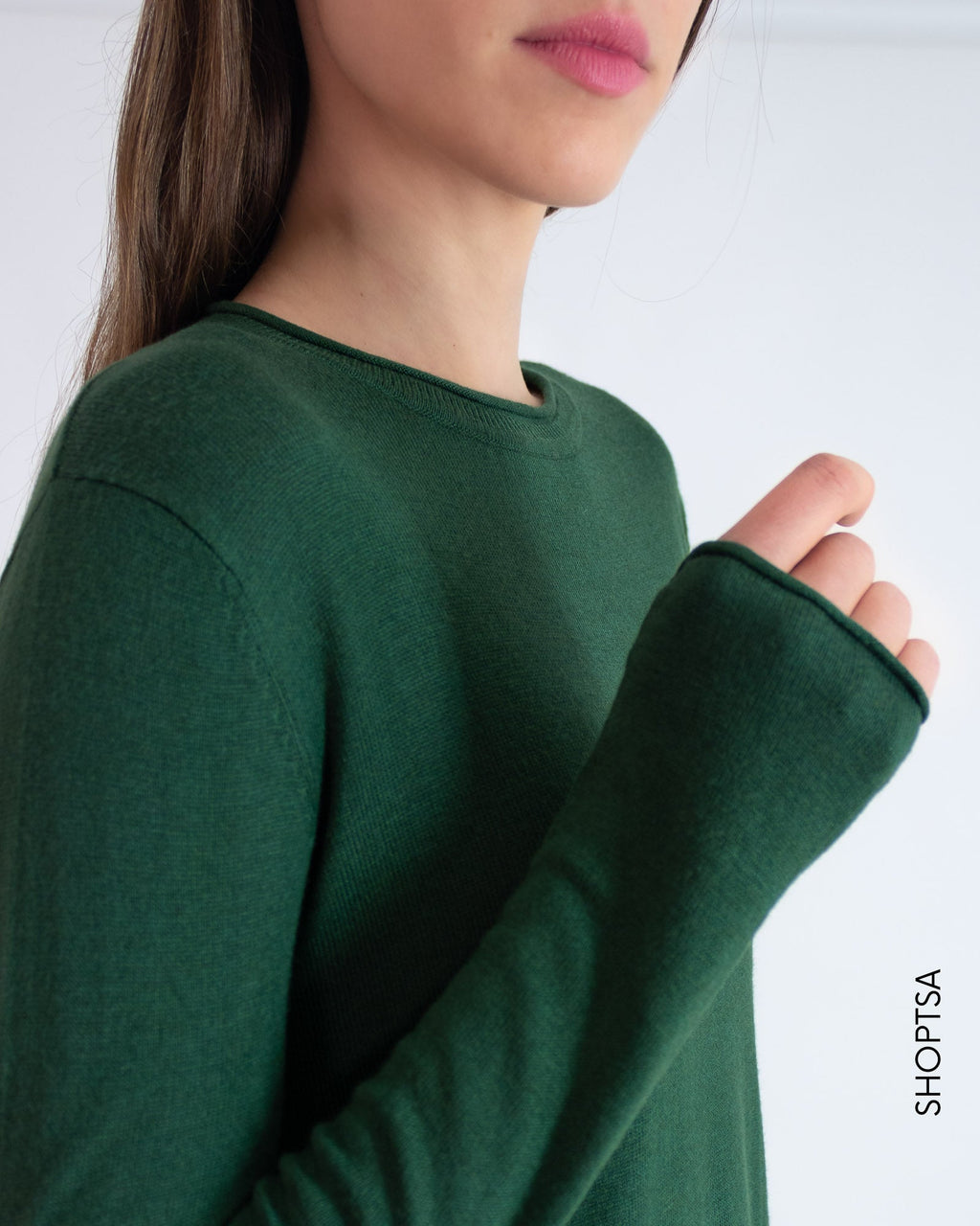 Flared stockinette sweater - RAGNO