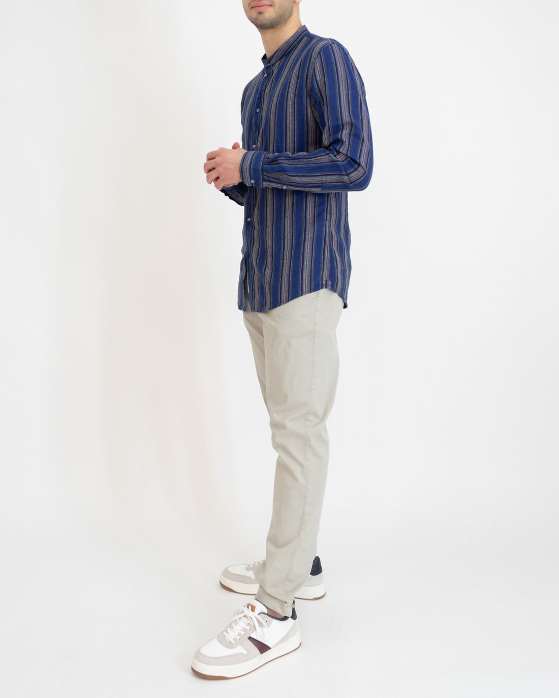 Korean wide stripe shirt - Gaudì