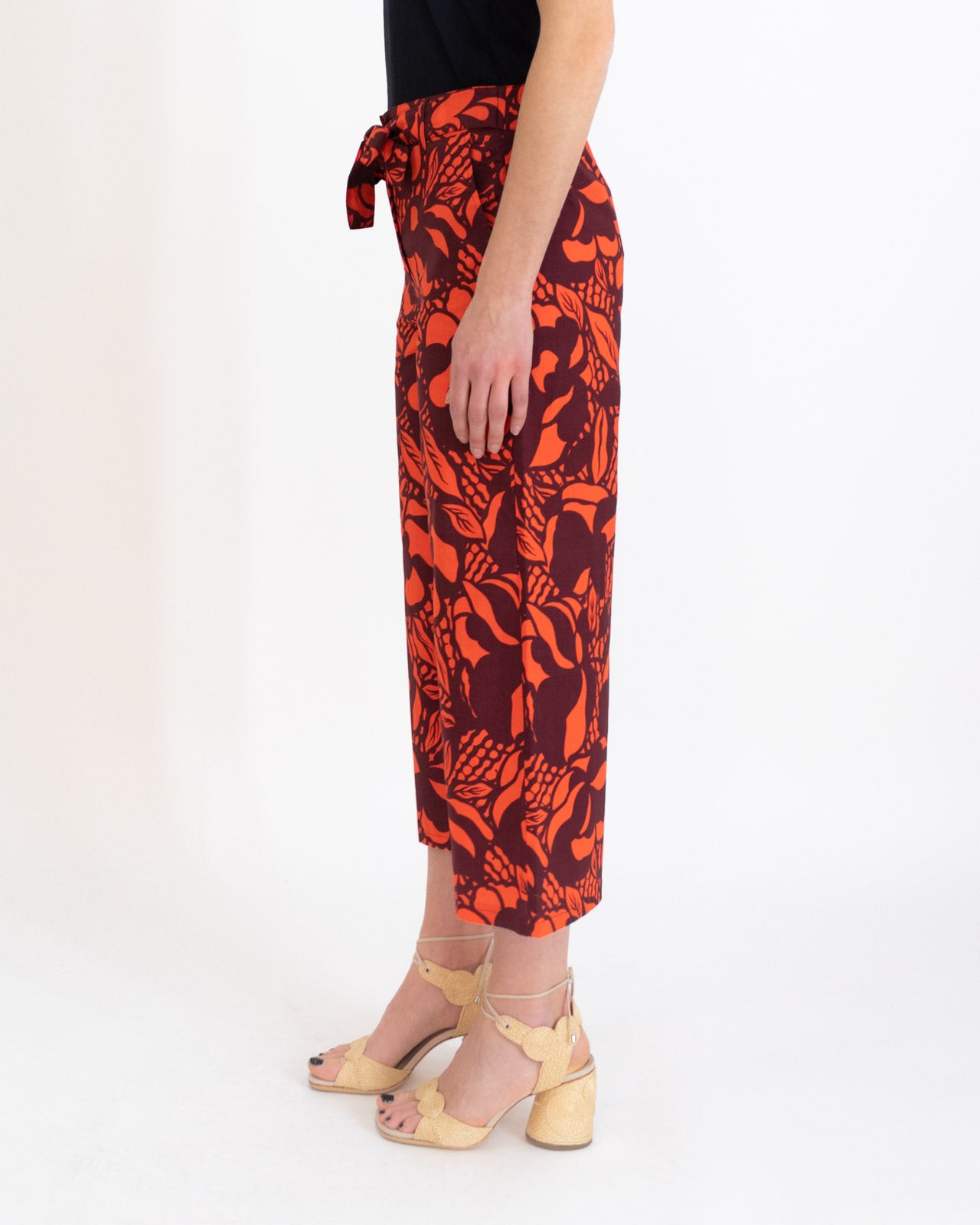 Pantalone mussola cotone cropped - Emme Marella - Emme Marella - shopTSa