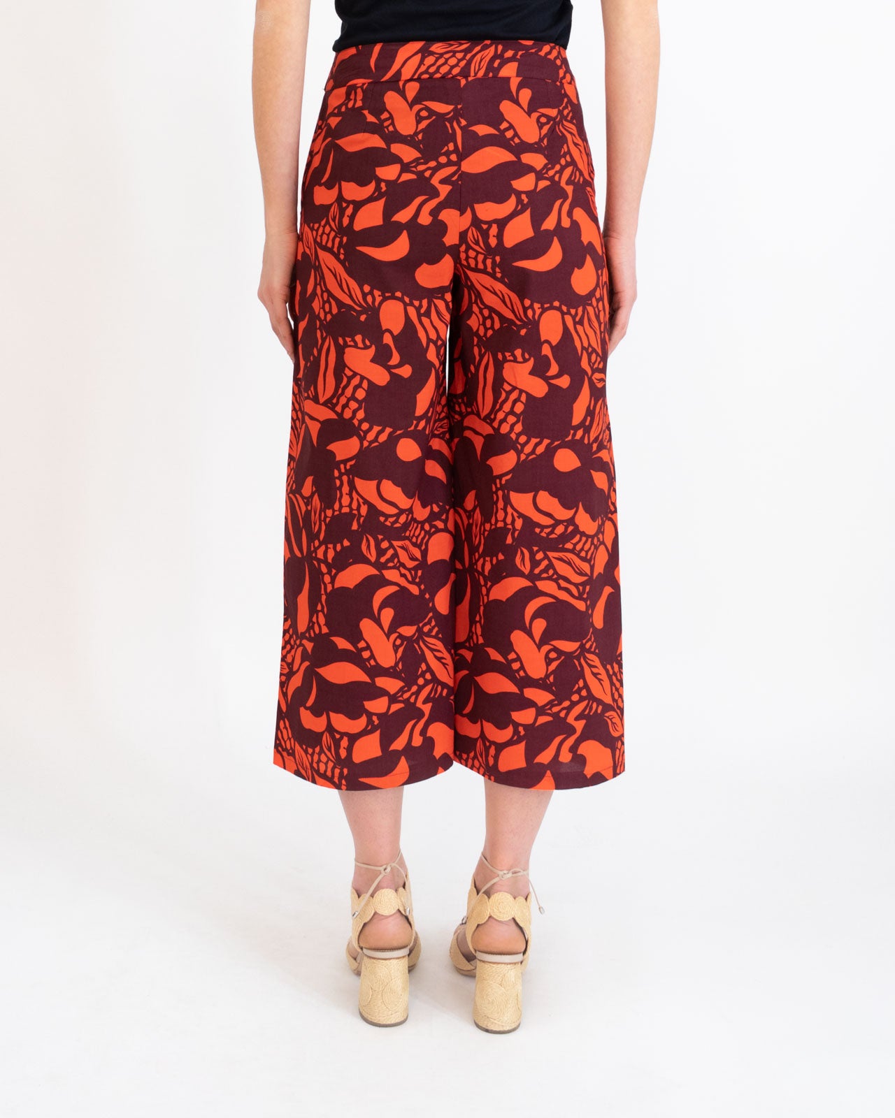Pantalone mussola cotone cropped - Emme Marella - Emme Marella - shopTSa