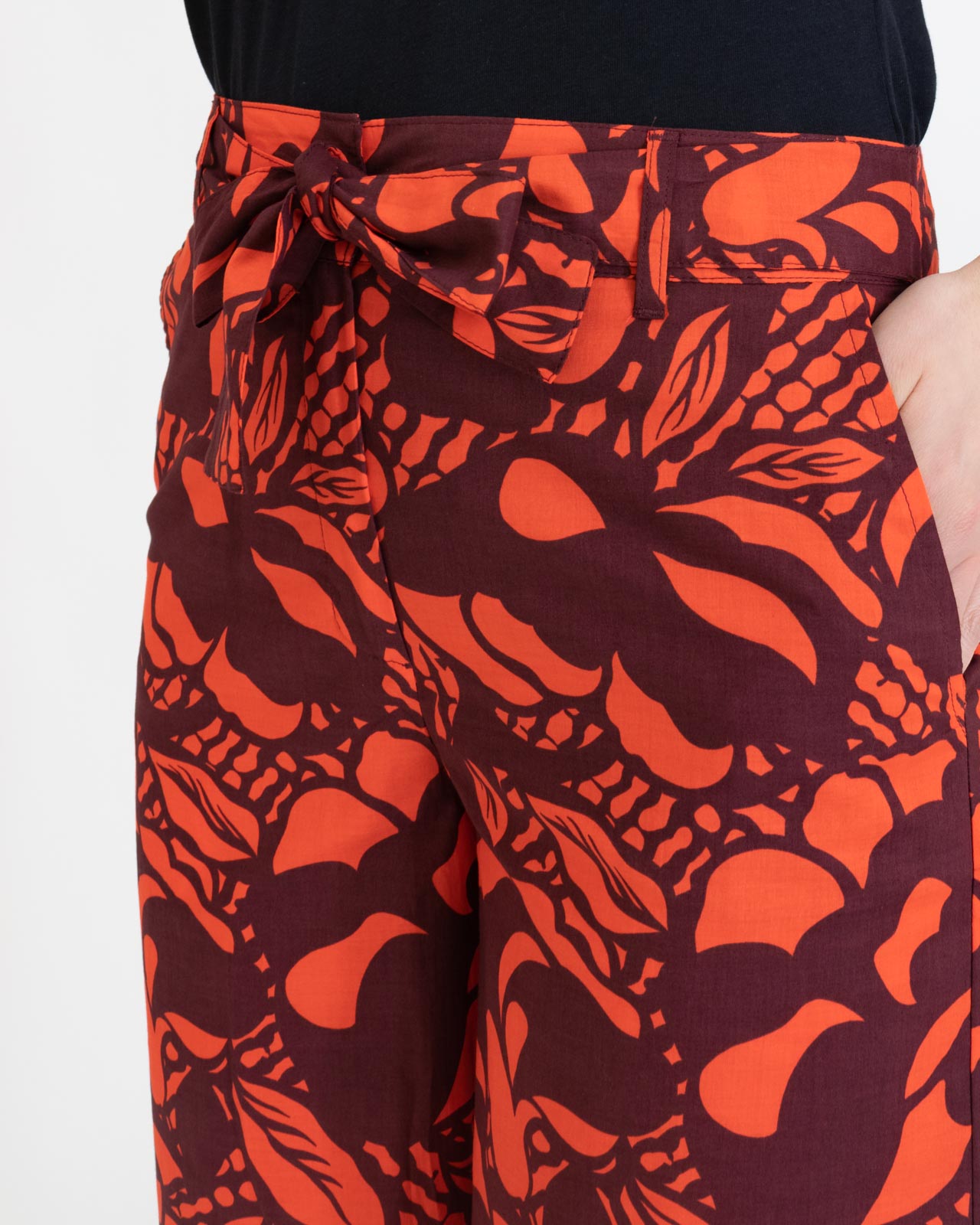 Pantalone mussola cotone cropped - Emme Marella - Emme Marella - shopTSa