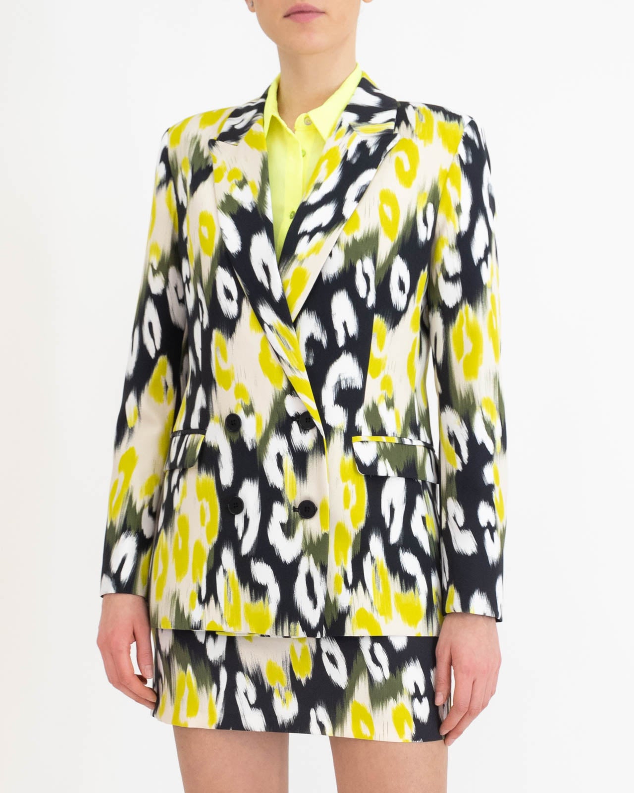 Blazer fantasia lime ViCOLO