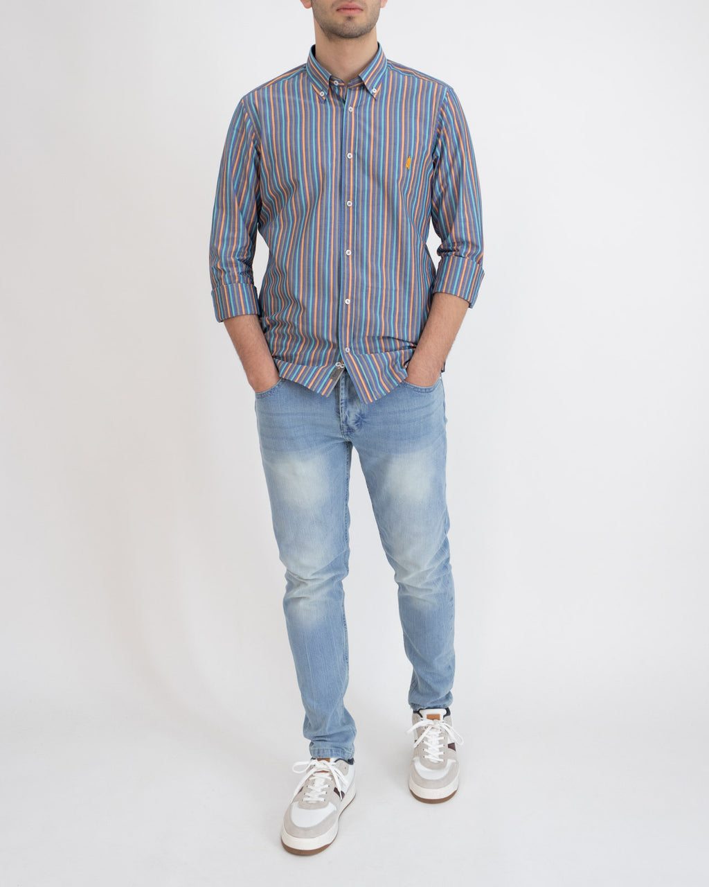 Camicia cotone multiriga - MClassics - Mclassics - shopTSa