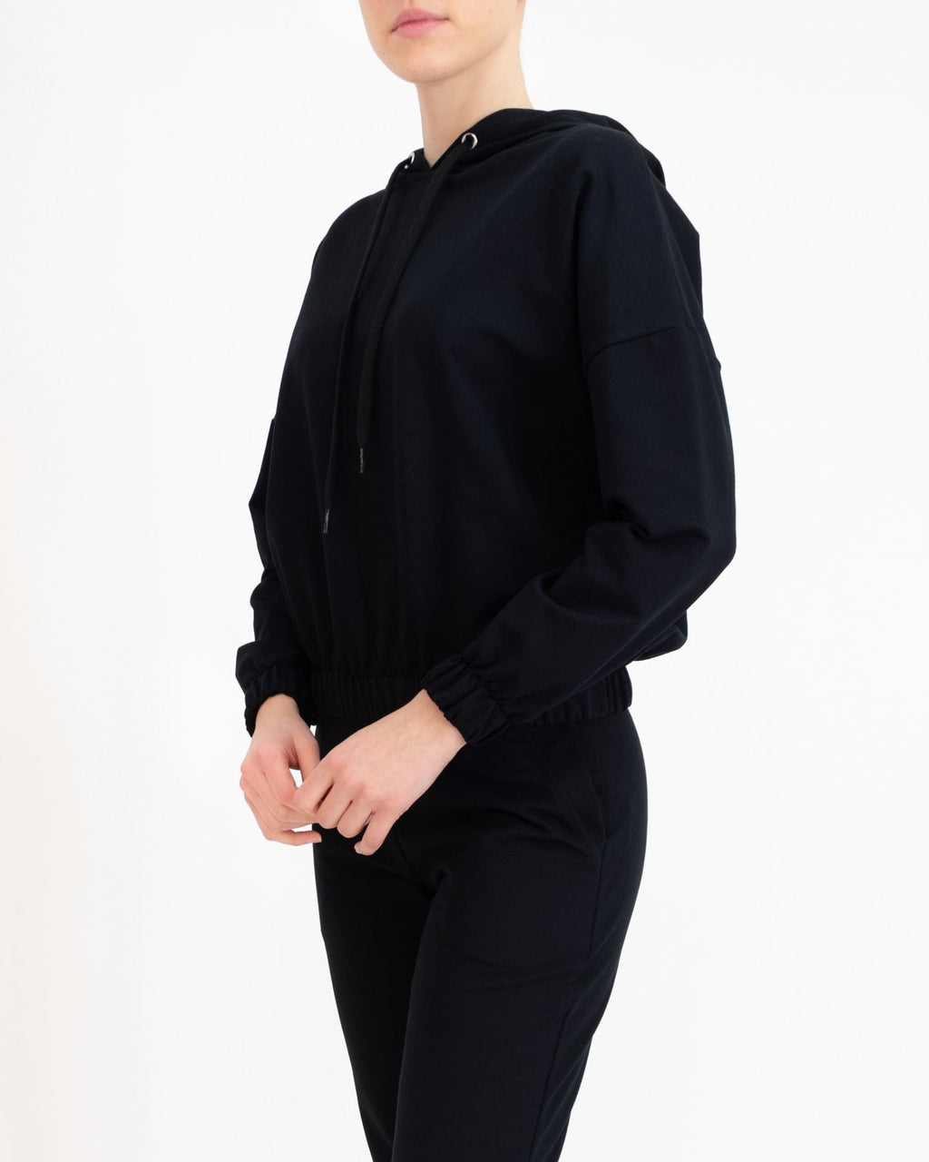 Felpa crop con cappuccio - Gams's - shopTSa