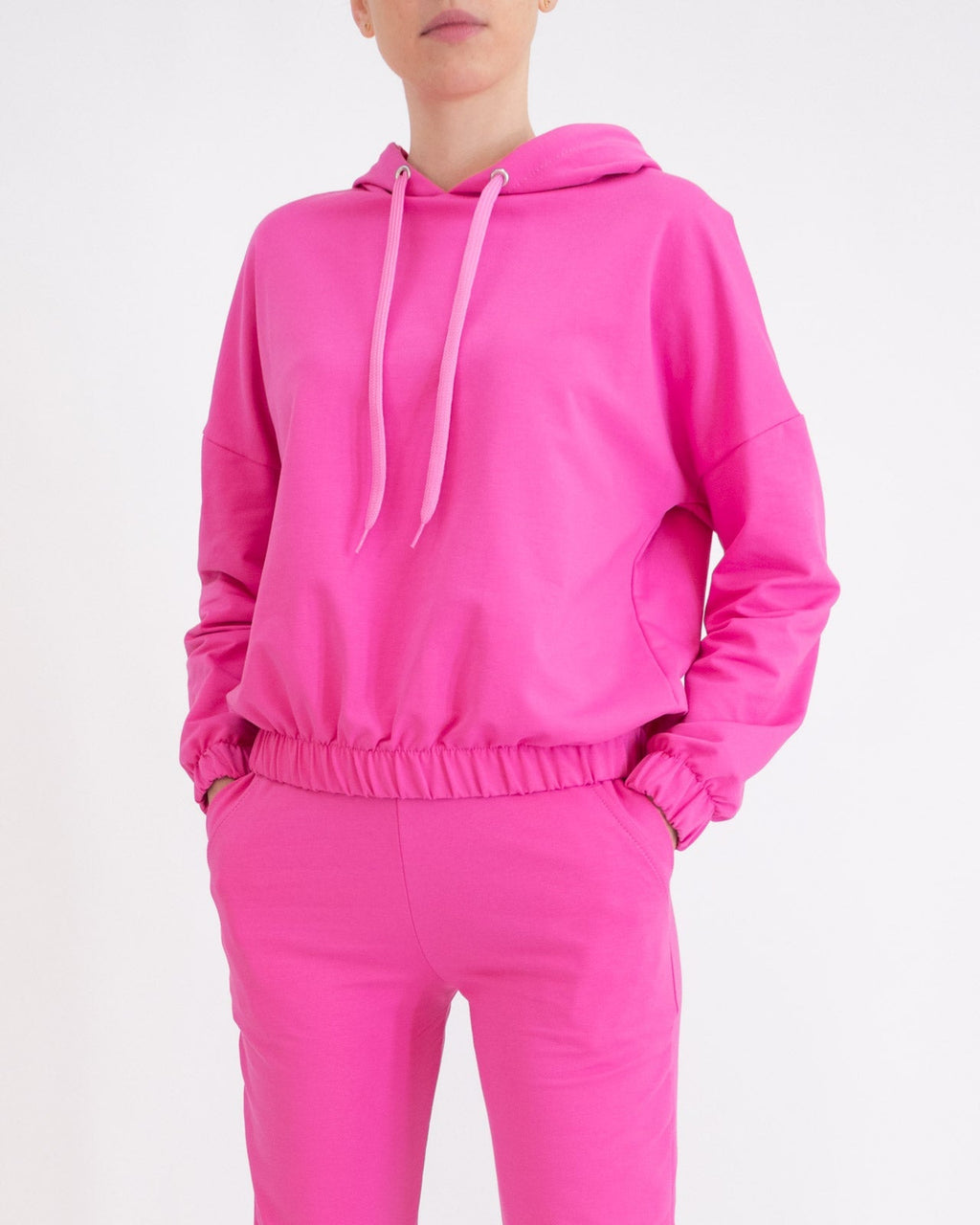 Felpa crop con cappuccio - Gams's - shopTSa