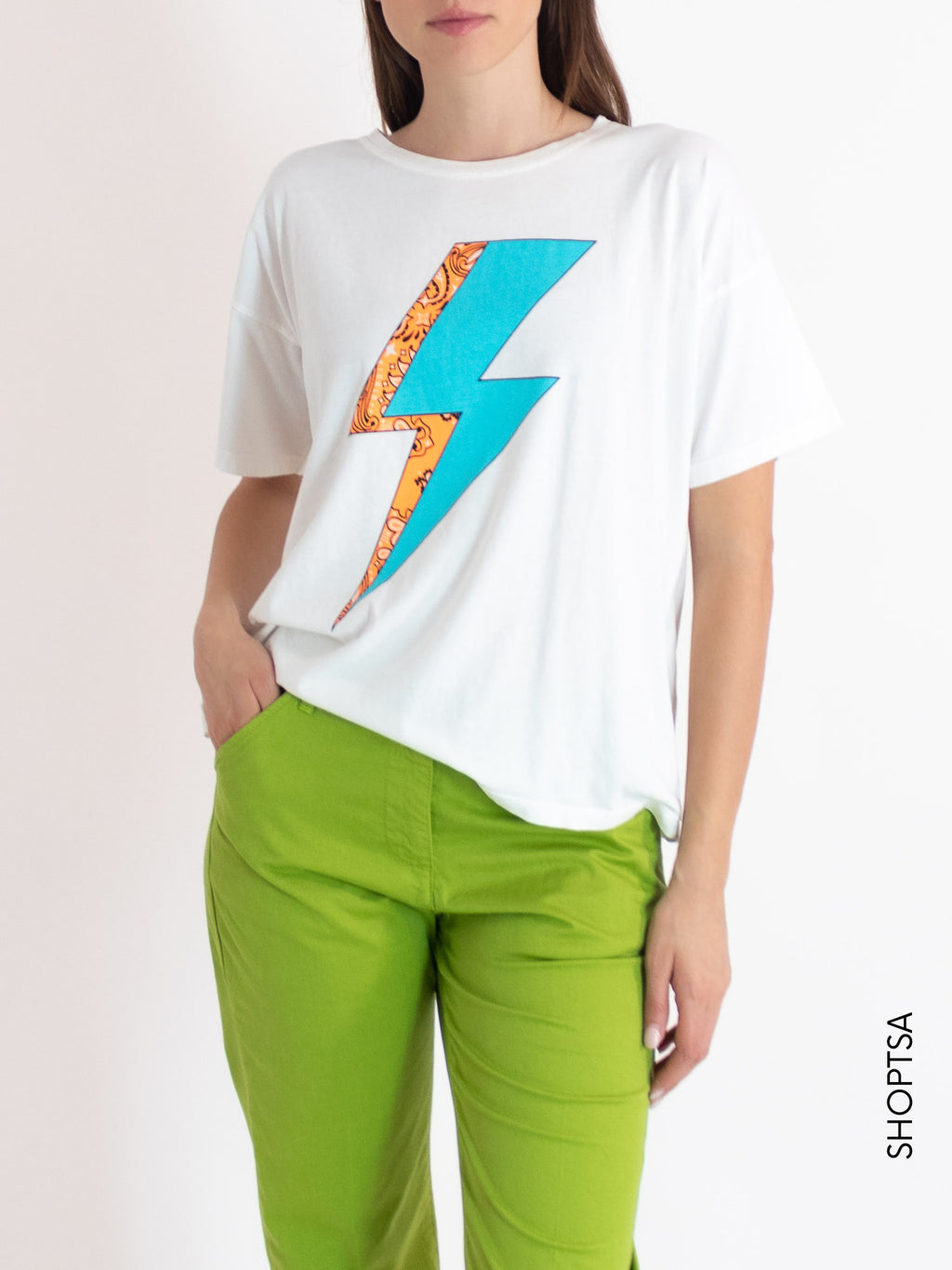 T-shirt fulmine Rh0528 - ViCOLO - Vicolo - shopTSa