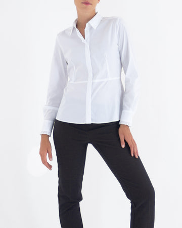 White fitted shirt - Emme Marella