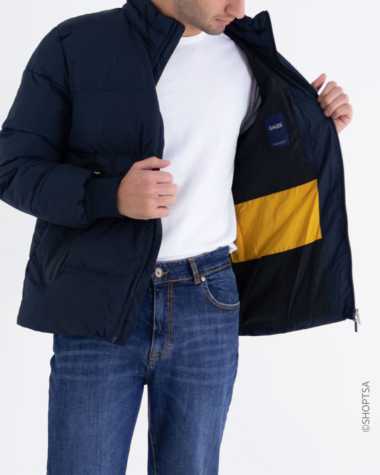 Giubbotto blu imbottito - Gaudì - Gaudì - shopTSa