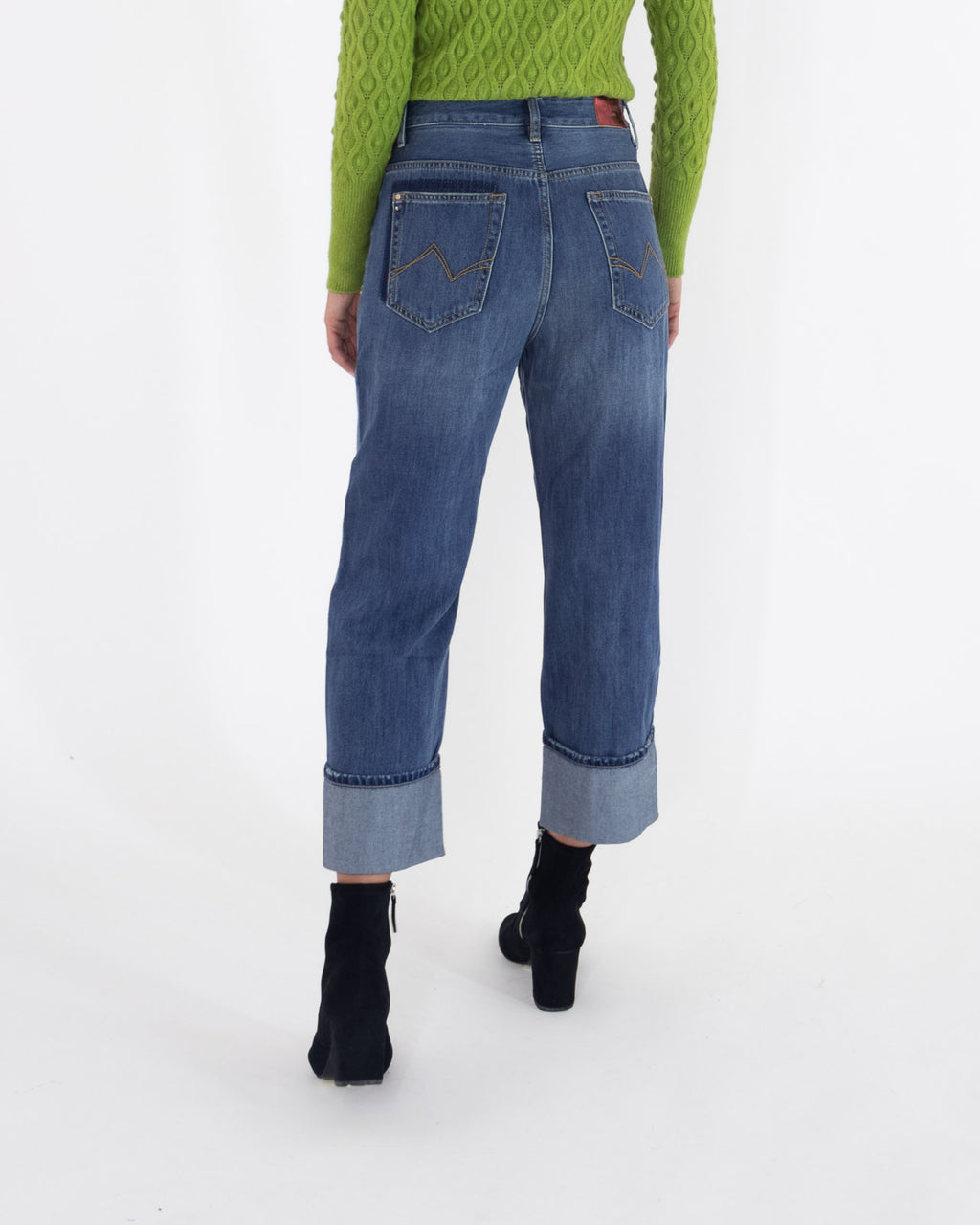 Jeans slouchy risvolto - GaudÌ - Gaudì - shopTSa