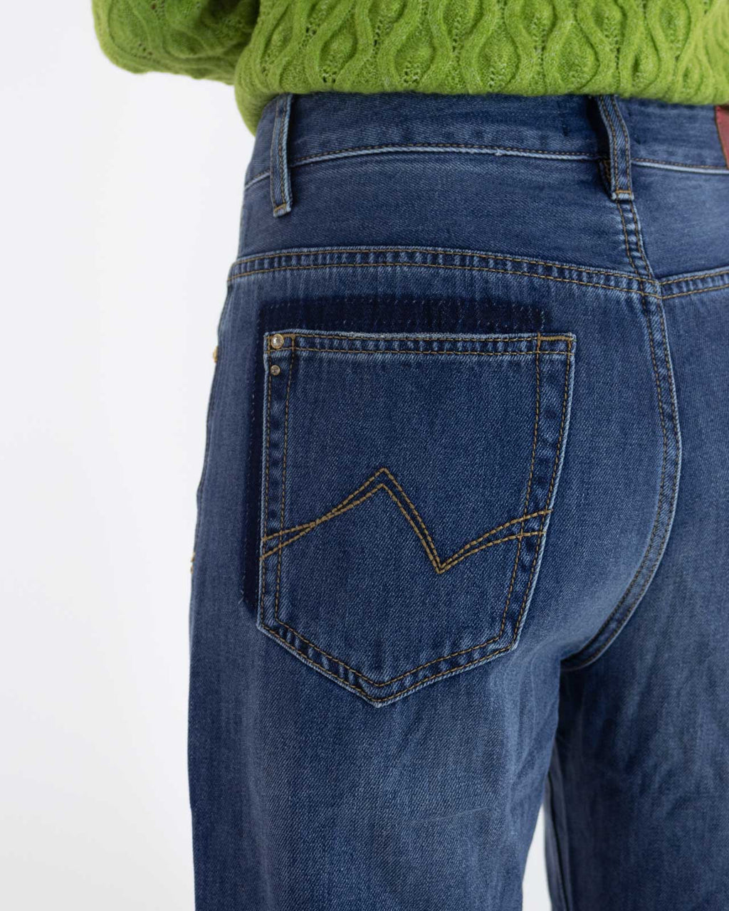 Jeans slouchy risvolto - GaudÌ - Gaudì - shopTSa