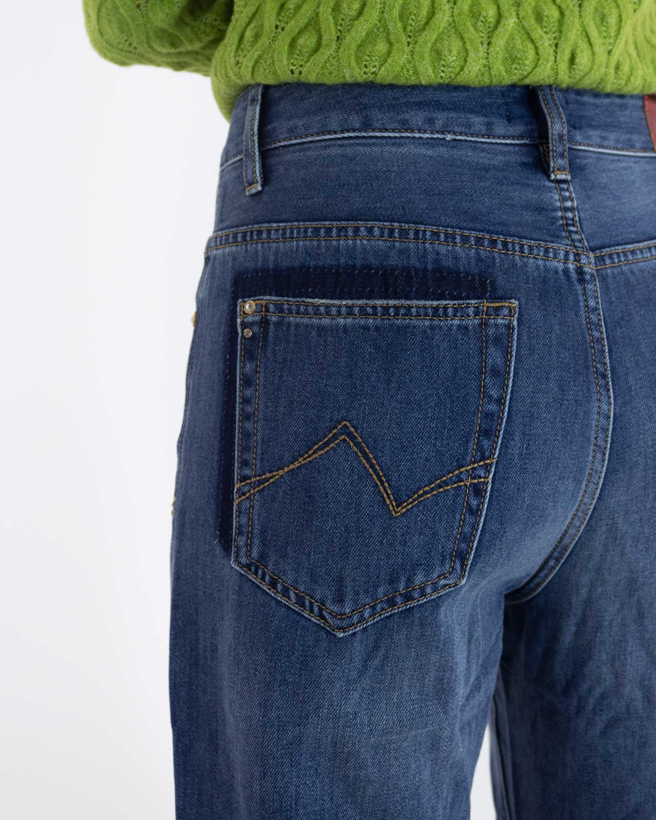 Jeans slouchy risvolto - GaudÌ - Gaudì - shopTSa