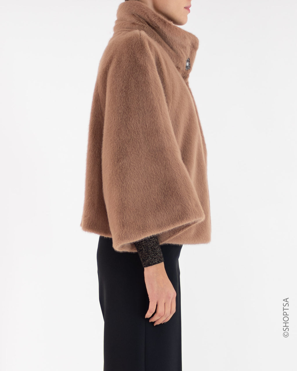 Pelliccia cipria corta - GAUDì - Gaudì - shopTSa