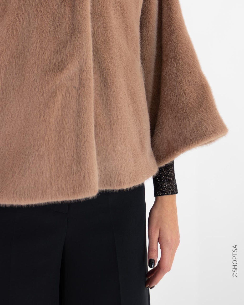 Pelliccia cipria corta - GAUDì - Gaudì - shopTSa